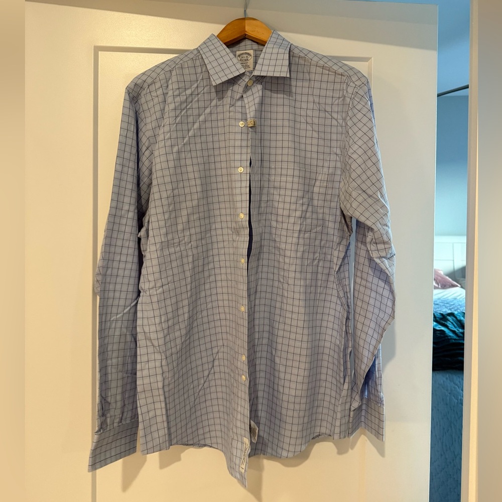 Brooks brothers men’s dress shirt